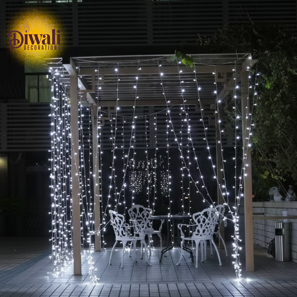 Pixel LED Fairy String Lights (White, Pack of 2) — Brilliant Diwali Decorations